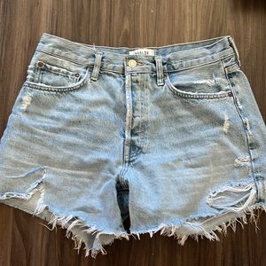 Agolde Denim Jean Shorts